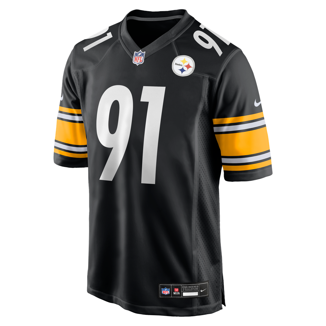 Logan Lee Pittsburgh Steelers Nike Game Jersey - Black Official NFL Team Apparel Football Fan Gear