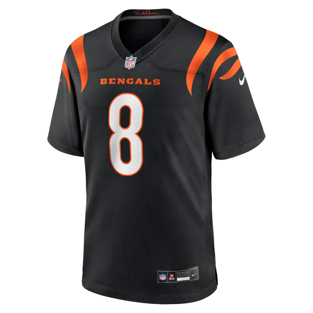 Ryan Rehkow Cincinnati Bengals Nike Game Jersey - Black Official NFL Team Apparel Football Fan Gear