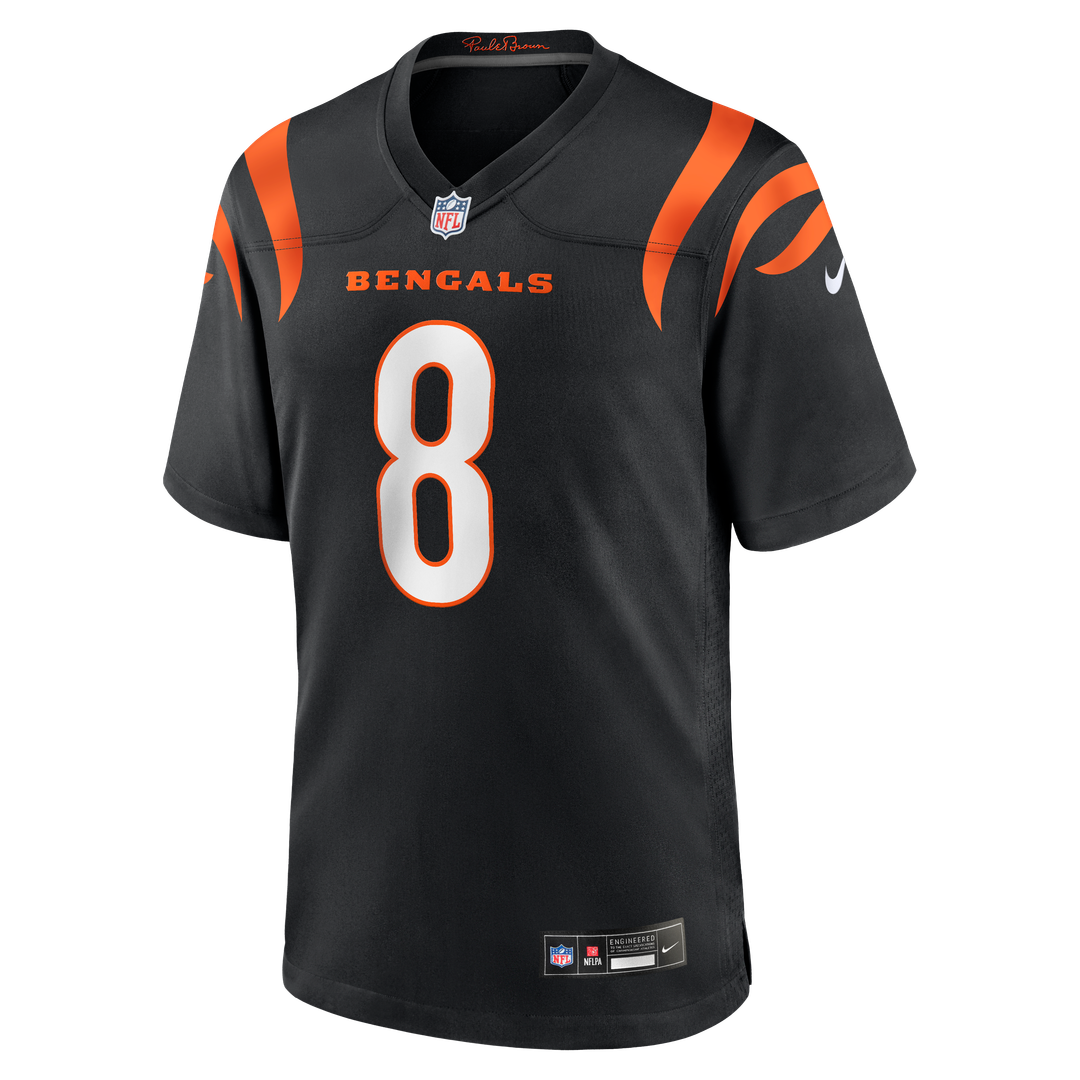 Ryan Rehkow Cincinnati Bengals Nike Game Jersey - Black Official NFL Team Apparel Football Fan Gear