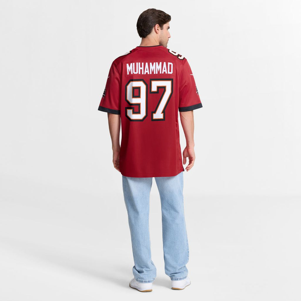 Al-Quadin Muhammad Tampa Bay Buccaneers Nike Team Game Jersey - Red Official NFL Team Apparel Football Fan Gear