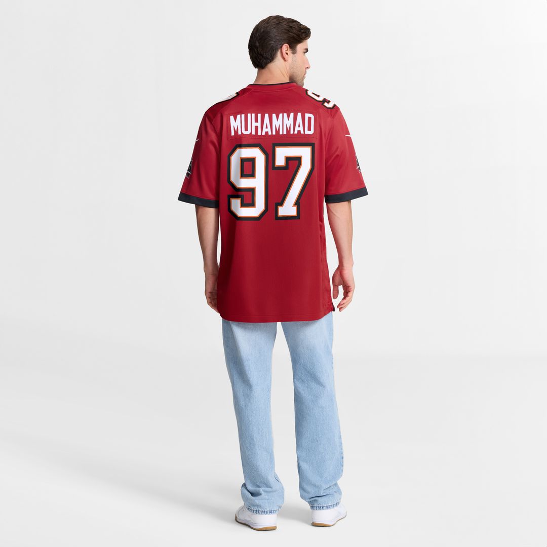 Al-Quadin Muhammad Tampa Bay Buccaneers Nike Team Game Jersey - Red Official NFL Team Apparel Football Fan Gear