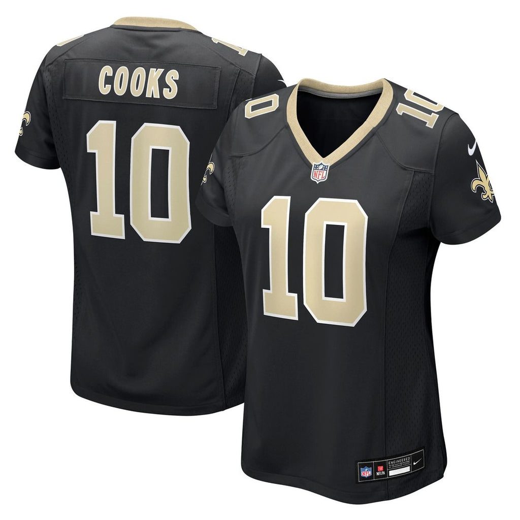 Brandin Cooks New Orleans Saints Nike Women's Team Game Jersey - Black Official NFL Team Apparel Football Fan Gear