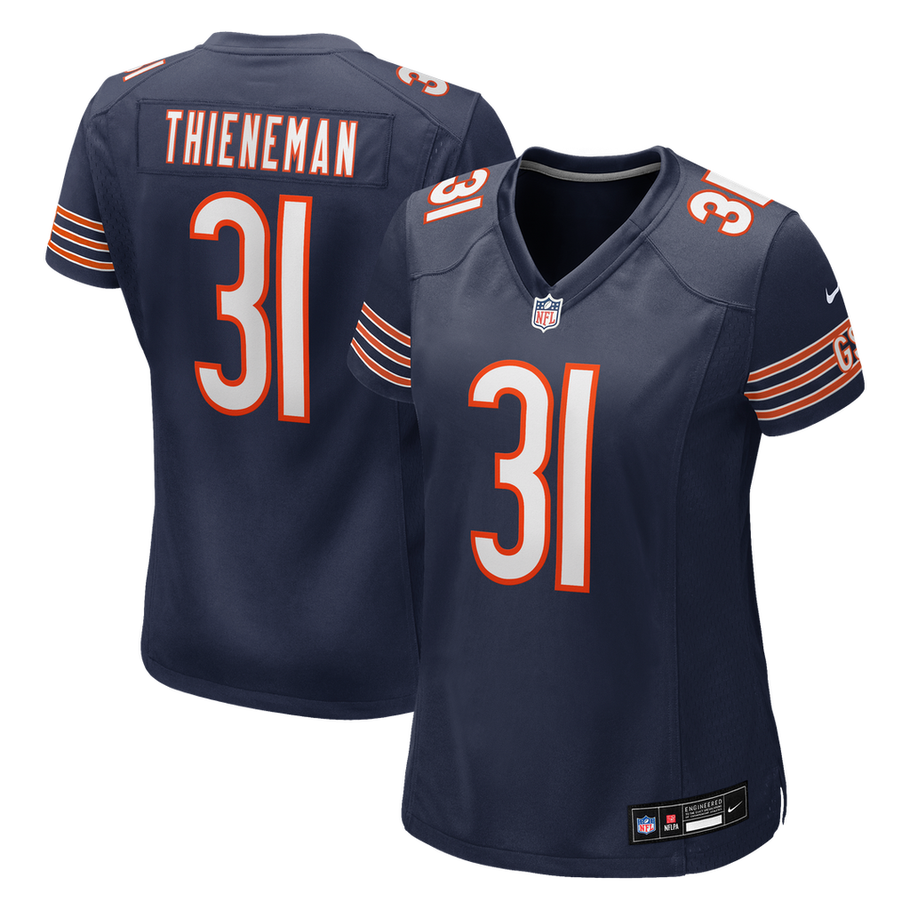 Dillon Thieneman Chicago Bears Nike Women's Team Game Jersey - Navy Official NFL Team Apparel Football Fan Gear