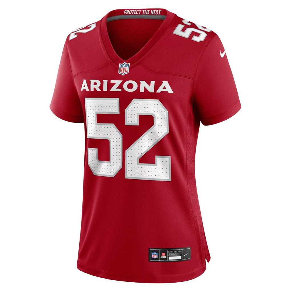 Jordan Burch Arizona Cardinals Nike Women's Team Game Jersey - Cardinal Official NFL Team Apparel Football Fan Gear