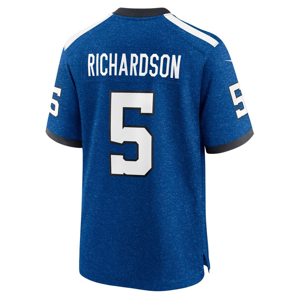 Anthony Richardson Indianapolis Colts Nike Indiana Nights Alternate Game Jersey - Royal Official NFL Team Apparel Football Fan Gear