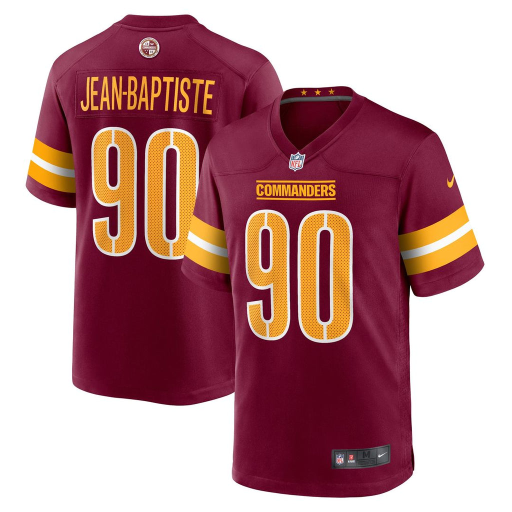 Javontae Jean-Baptiste Washington Commanders Nike Game Jersey - Burgundy Official NFL Team Apparel Football Fan Gear