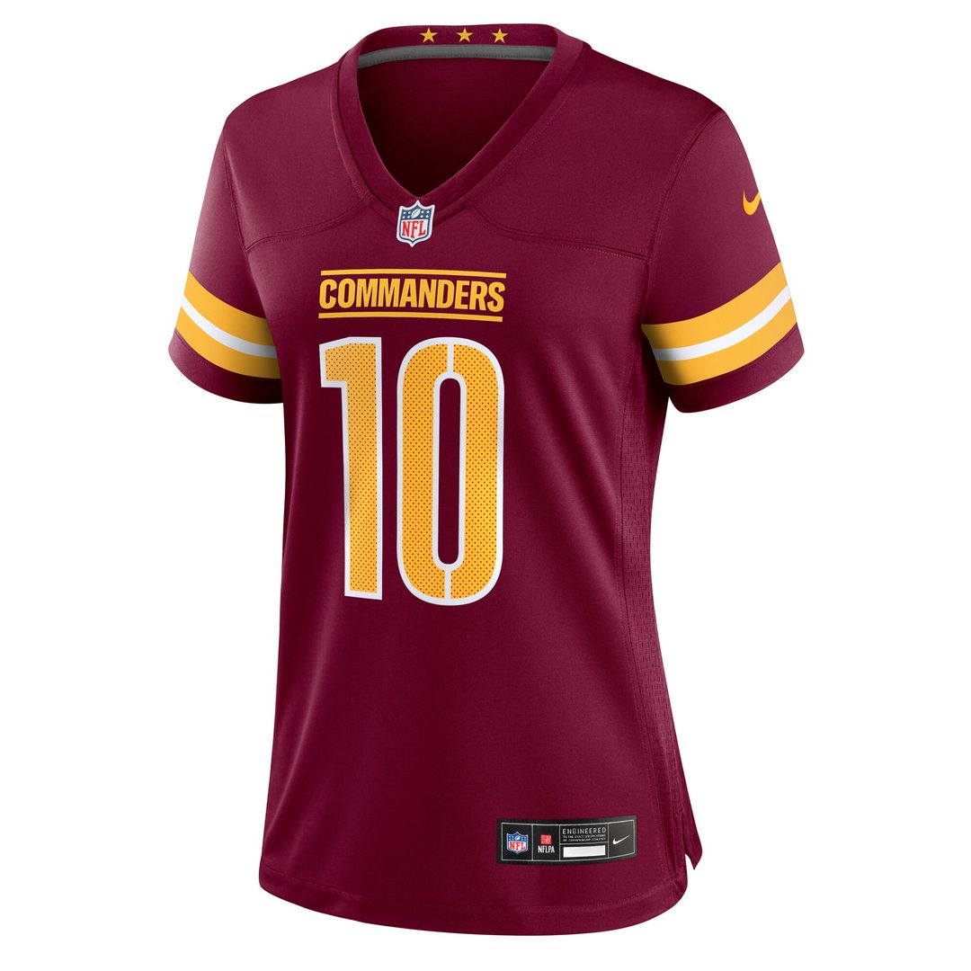 Tress Way Washington Commanders Nike Women's Team Game Jersey - Burgundy Official NFL Team Apparel Football Fan Gear