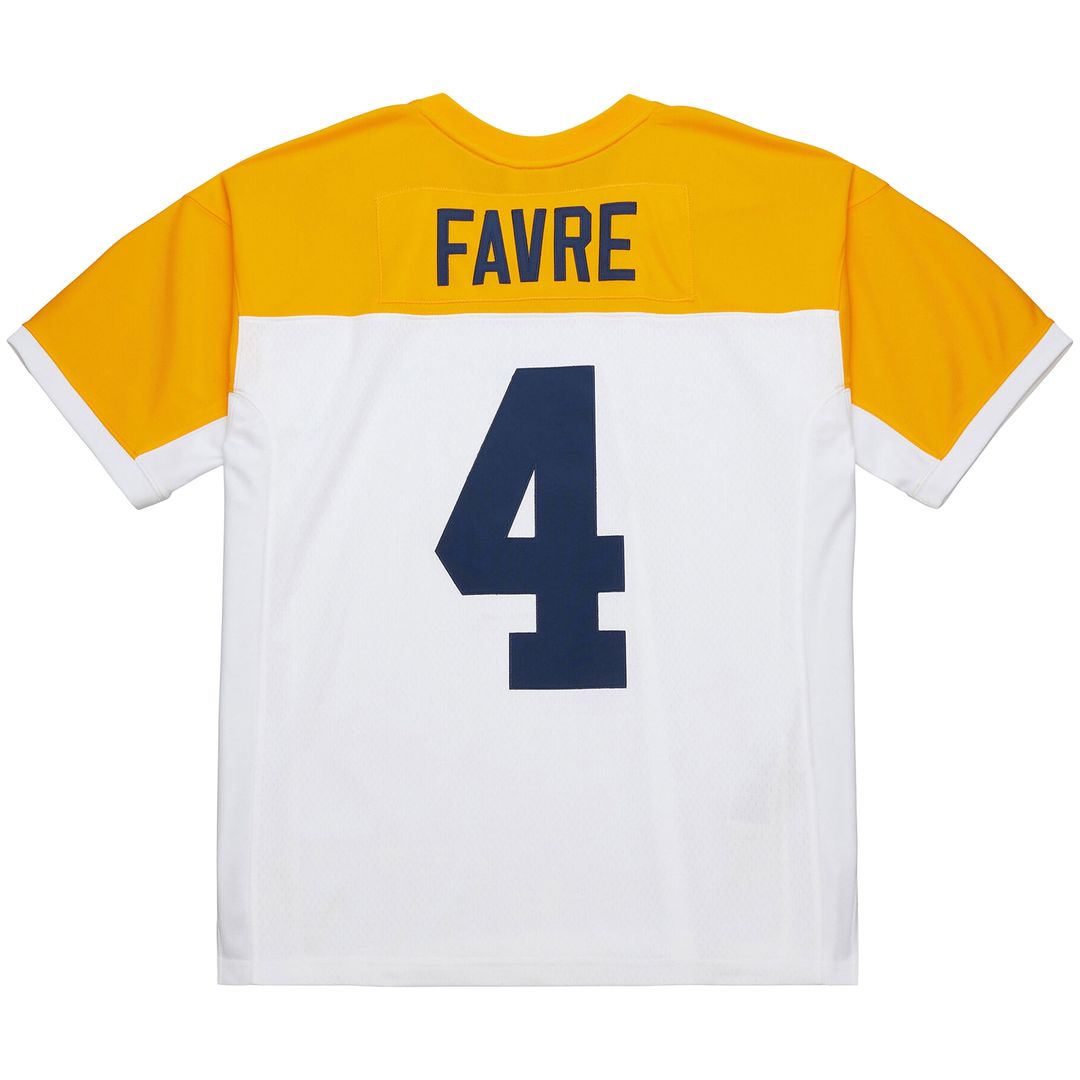 Brett Favre Green Bay Packers Mitchell & Ness 1994 Legacy Replica Jersey - White Official NFL Team Apparel Football Fan Gear