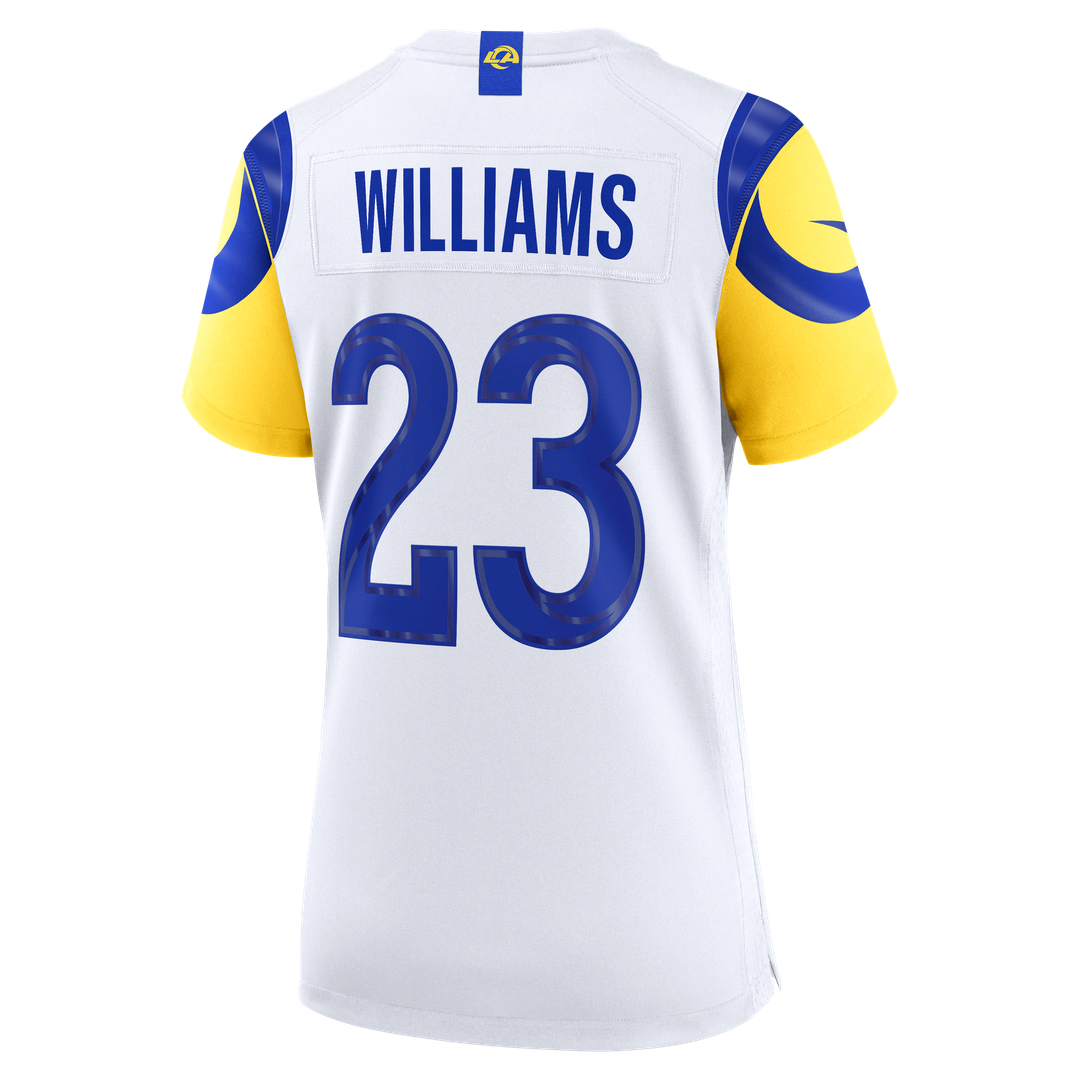 Kyren Williams Los Angeles Rams Nike Women's Game Jersey - White Official NFL Team Apparel Football Fan Gear