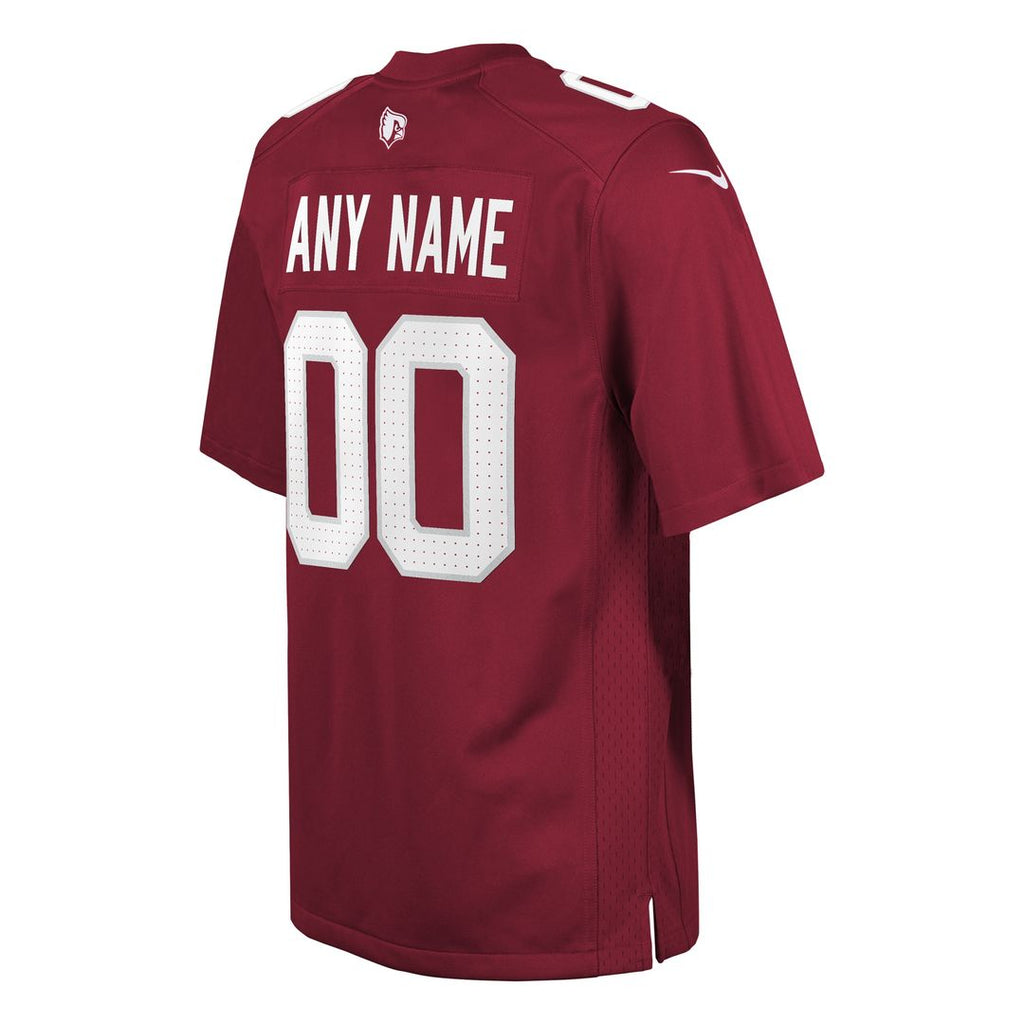Arizona Cardinals Nike Youth Custom Game Jersey - Cardinal Official NFL Team Apparel Football Fan Gear