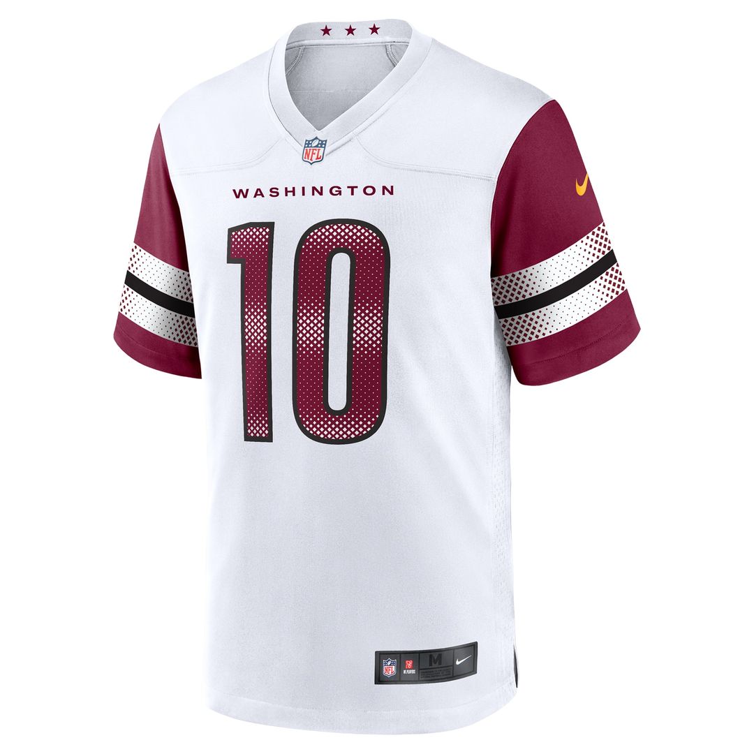 Tress Way Washington Commanders Nike Game Jersey - White Official NFL Team Apparel Football Fan Gear