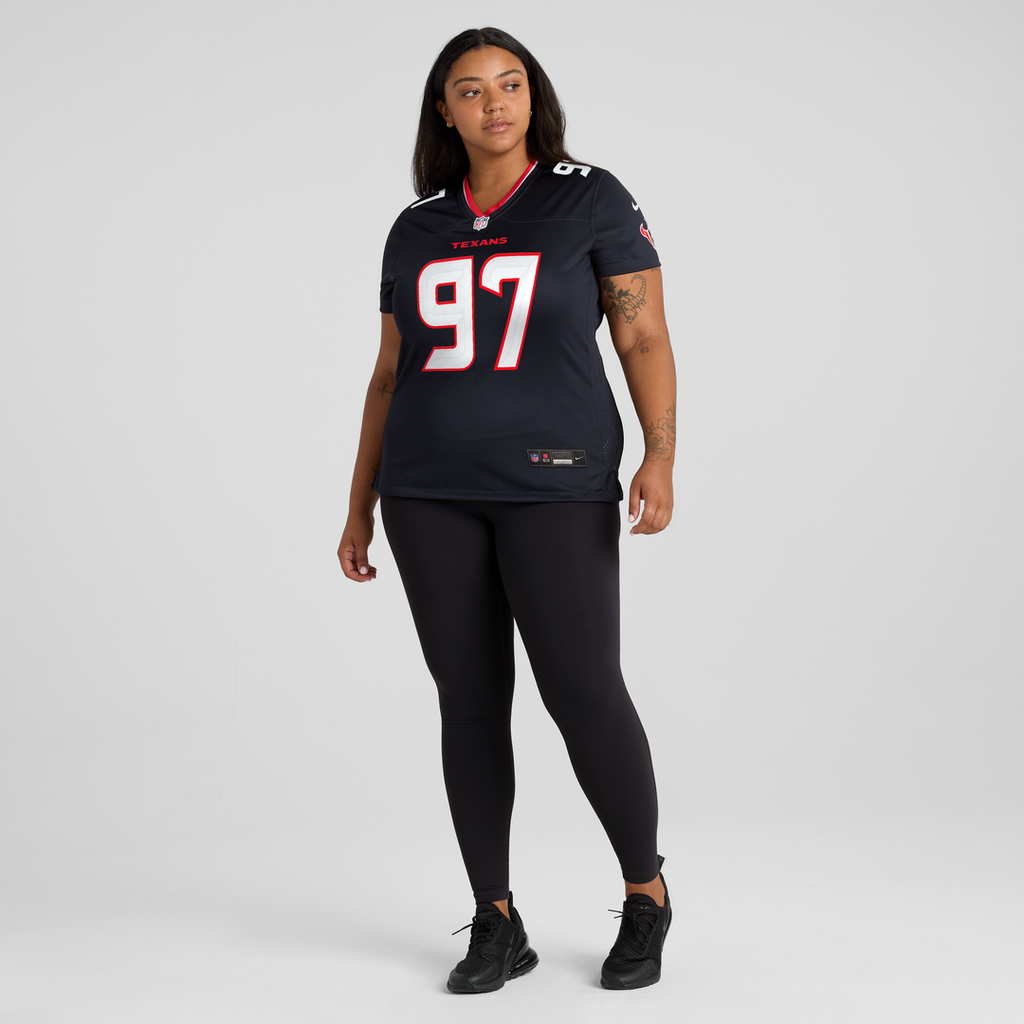 Dominique Robinson Houston Texans Nike Women's Team Game Jersey - Navy Official NFL Team Apparel Football Fan Gear