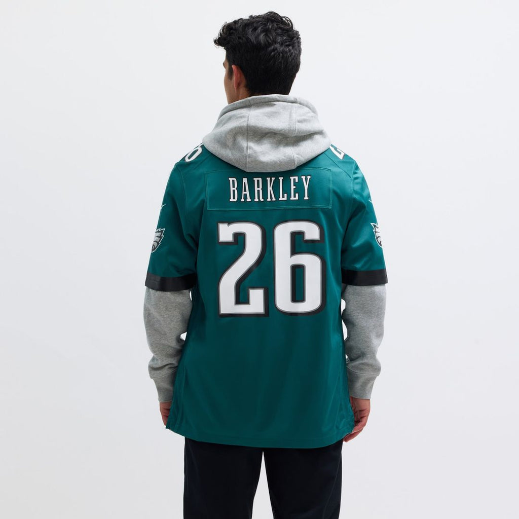 Saquon Barkley Philadelphia Eagles Nike Alternate Game Jersey - Black Official NFL Team Apparel Football Fan Gear