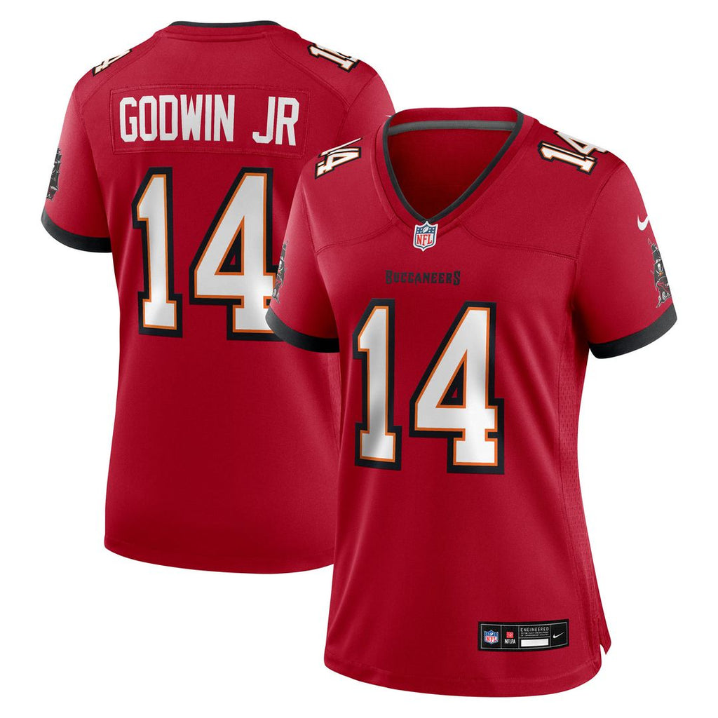 Chris Godwin Jr. Tampa Bay Buccaneers Nike Women's Game Player Jersey - Red Official NFL Team Apparel Football Fan Gear