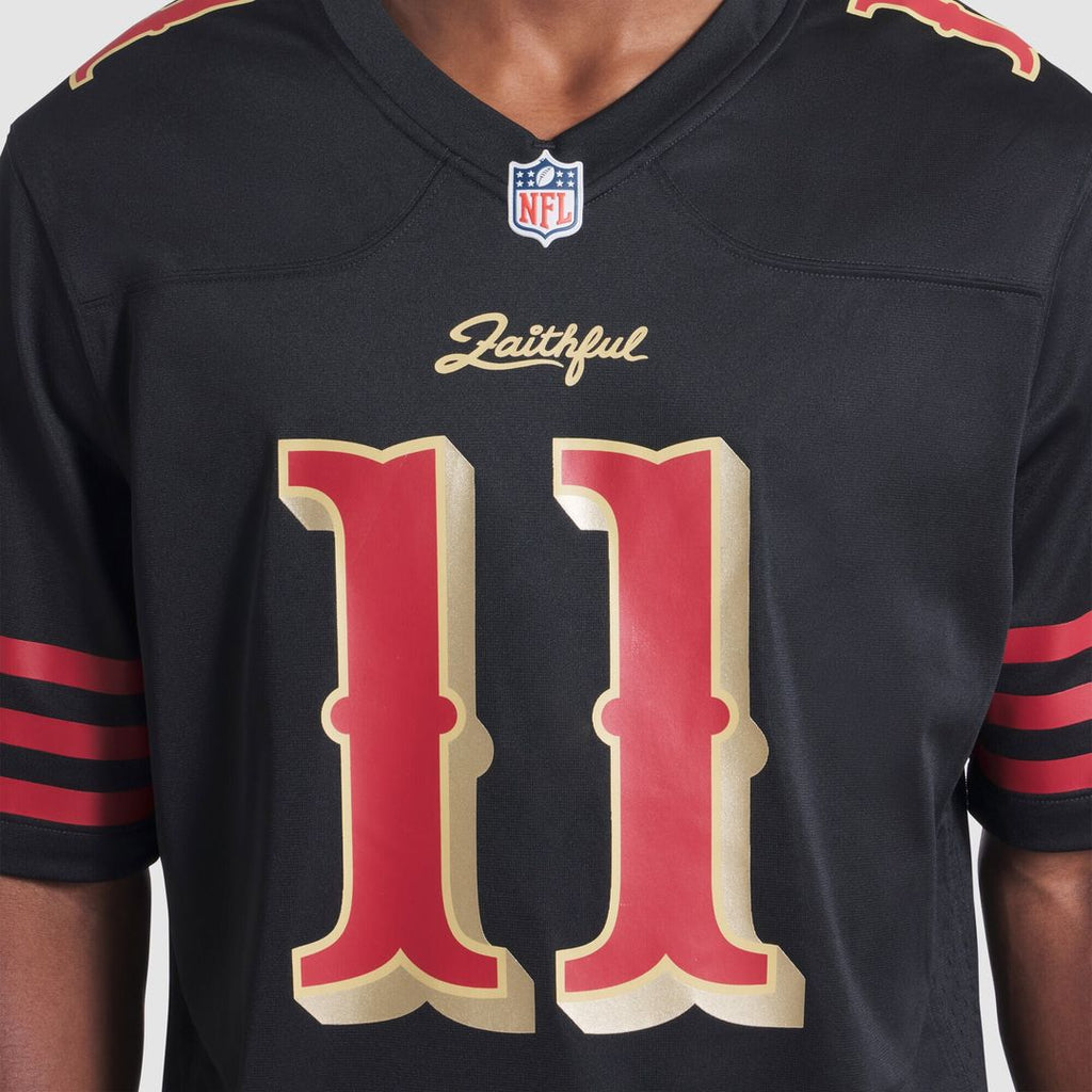 Brandon Aiyuk San Francisco 49ers Nike 2025 Rivalries Collection Game Jersey - Black Official NFL Team Apparel Football Fan Gear