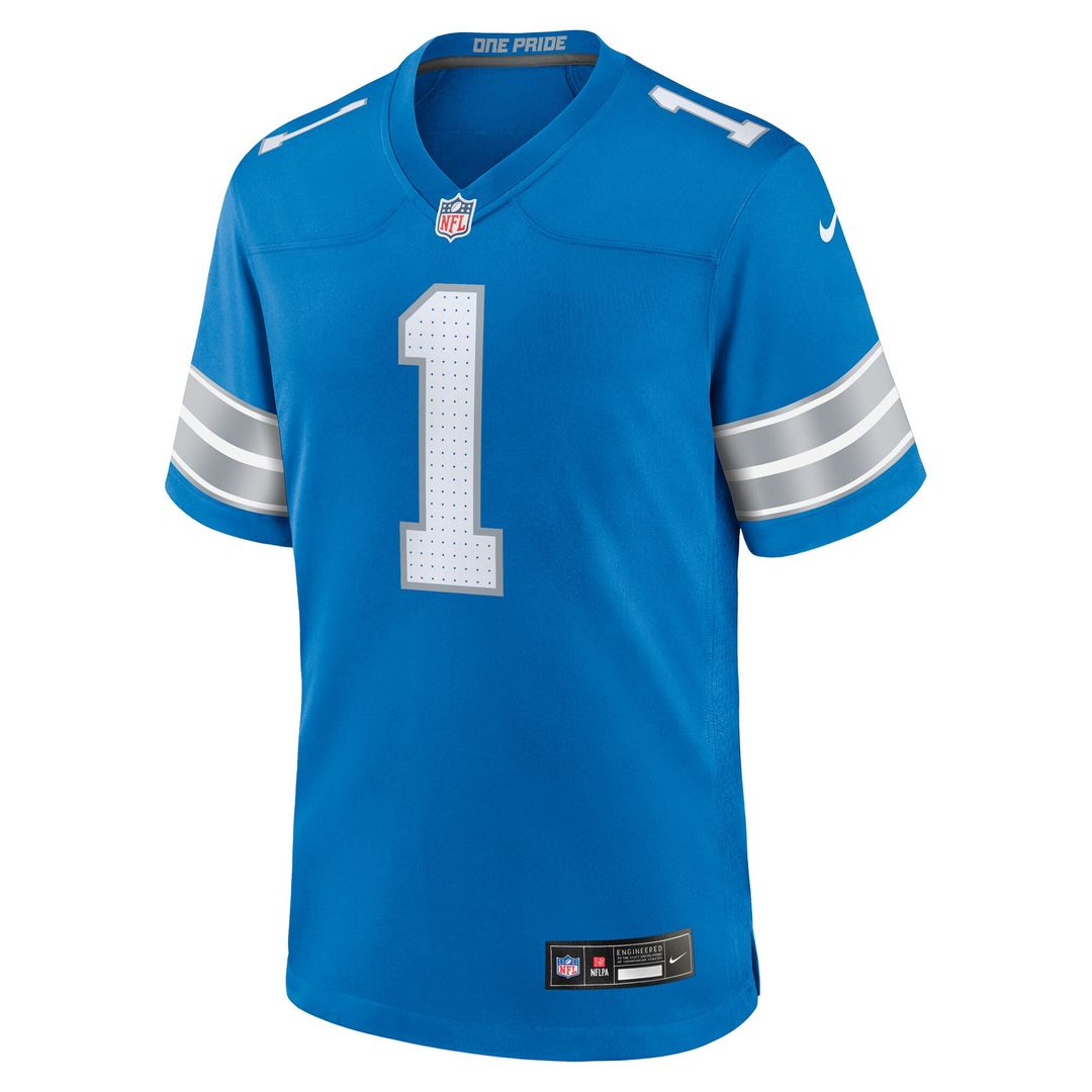 Jameson Williams Detroit Lions Nike Alternate Game Player Jersey - Black Official NFL Team Apparel Football Fan Gear