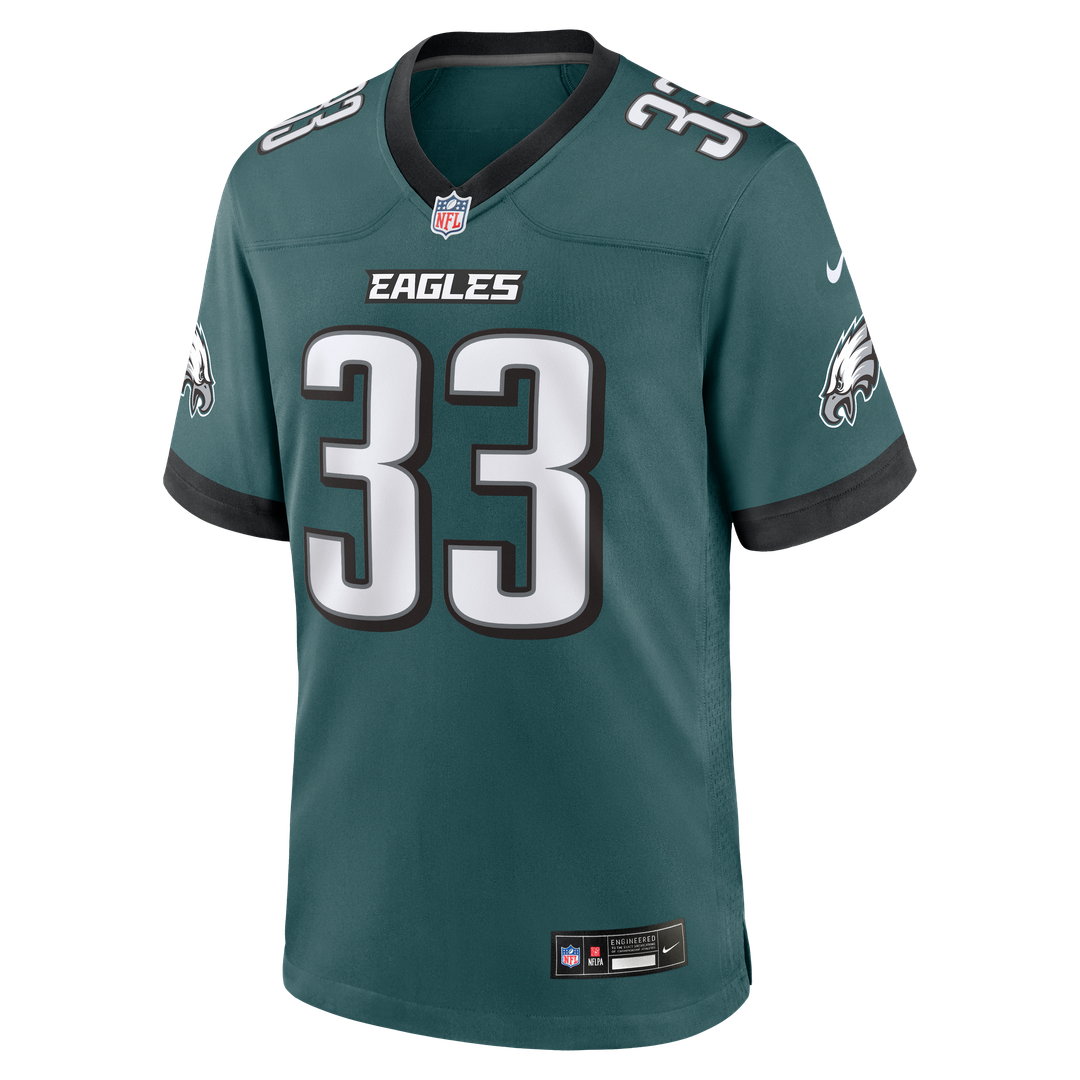 Cooper DeJean Philadelphia Eagles Nike Team Game Jersey - Midnight Green Official NFL Team Apparel Football Fan Gear