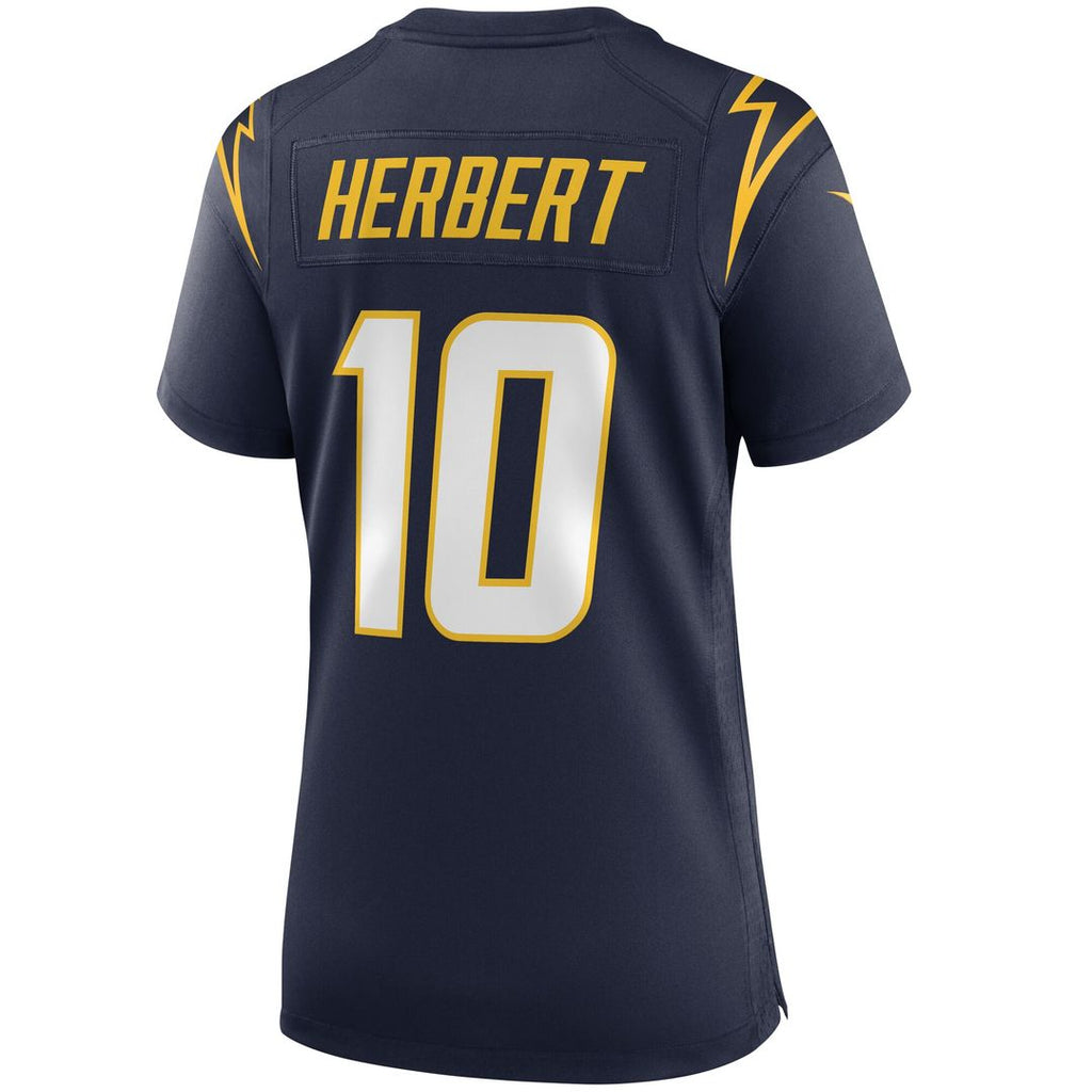 Justin Herbert Los Angeles Chargers Nike Women's Alternate Game Jersey - Navy Official NFL Team Apparel Football Fan Gear