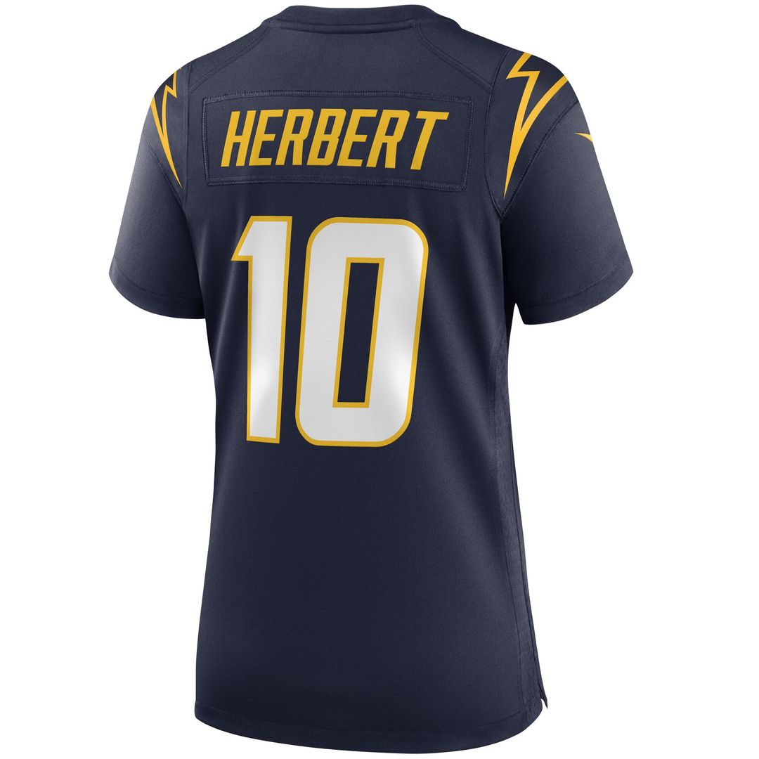 Justin Herbert Los Angeles Chargers Nike Women's Alternate Game Jersey - Navy Official NFL Team Apparel Football Fan Gear