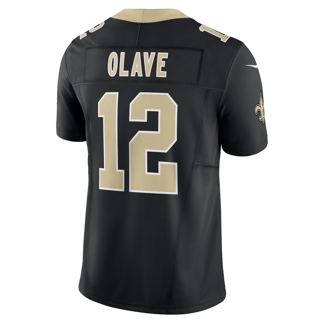 Chris Olave New Orleans Saints Nike Gameday Golds Alternate Vapor F.U.S.E. Limited Jersey - Gold Official NFL Team Apparel Football Fan Gear