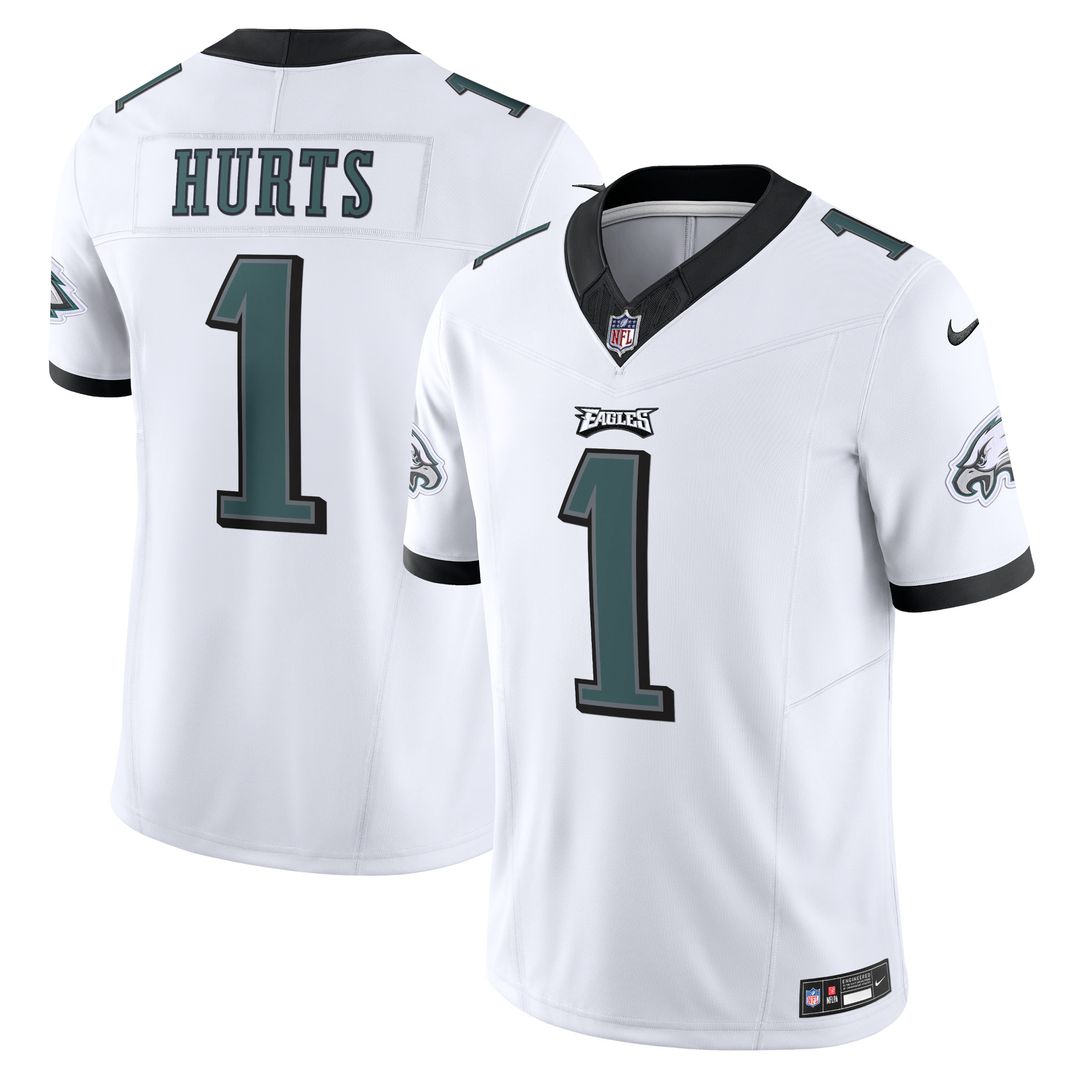 Jalen Hurts Philadelphia Eagles Nike Vapor F.U.S.E. Limited Jersey - White Official NFL Team Apparel Football Fan Gear