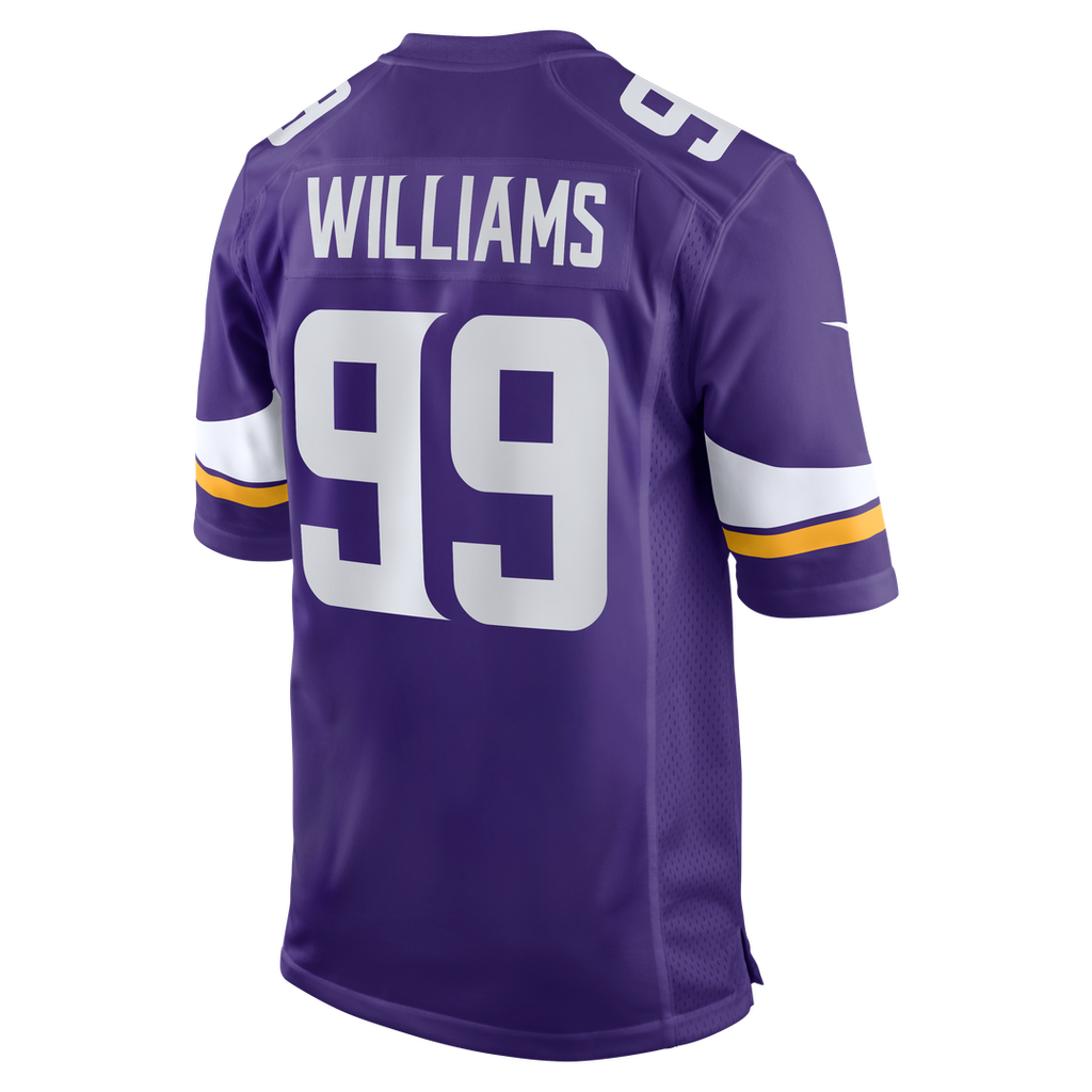 Elijah Williams Minnesota Vikings Nike Team Game Jersey - Purple Official NFL Team Apparel Football Fan Gear