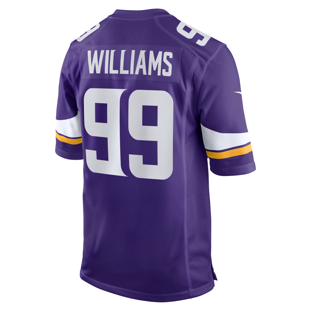 Elijah Williams Minnesota Vikings Nike Team Game Jersey - Purple Official NFL Team Apparel Football Fan Gear