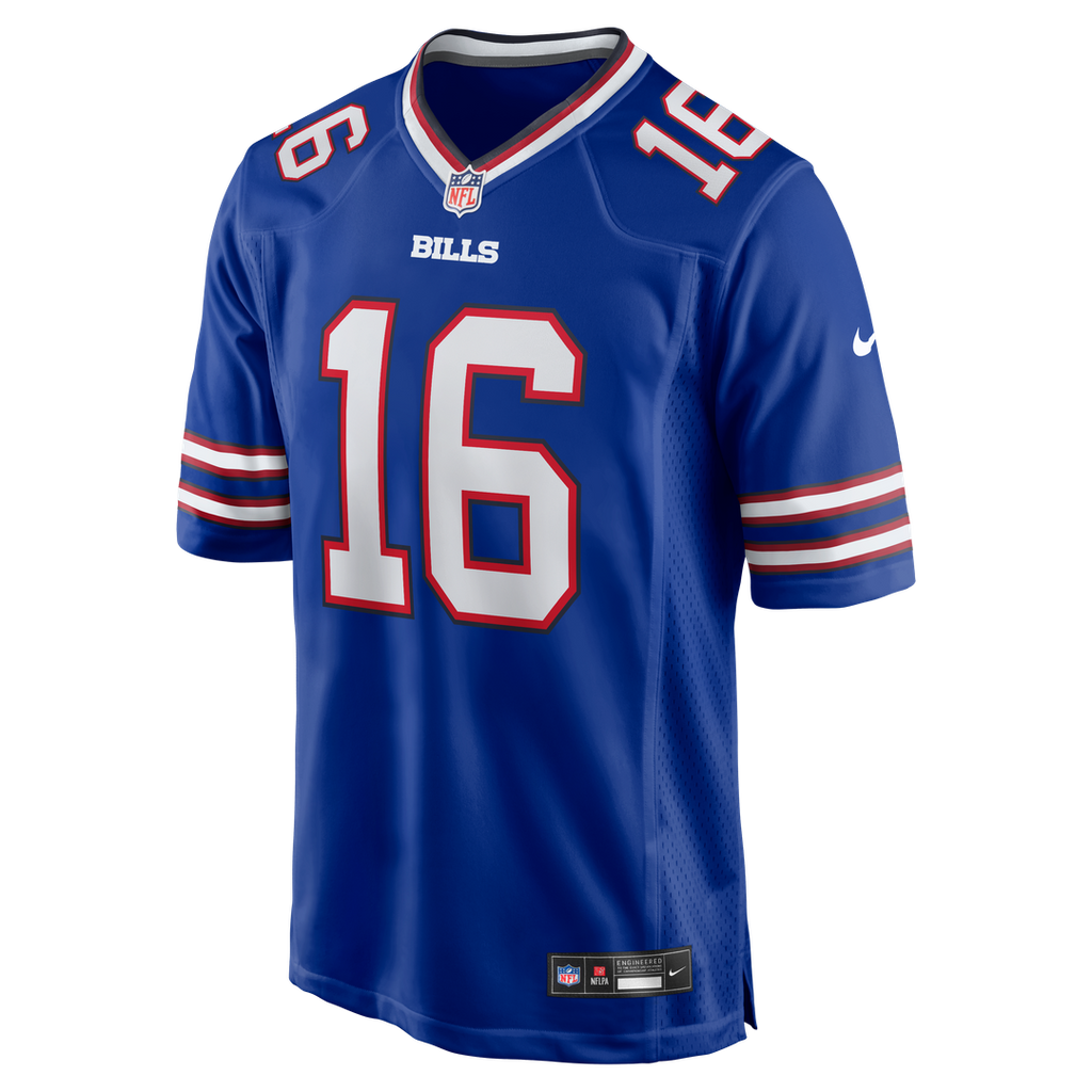 Tyler Bass Buffalo Bills Nike Team Game Jersey - Royal Official NFL Team Apparel Football Fan Gear