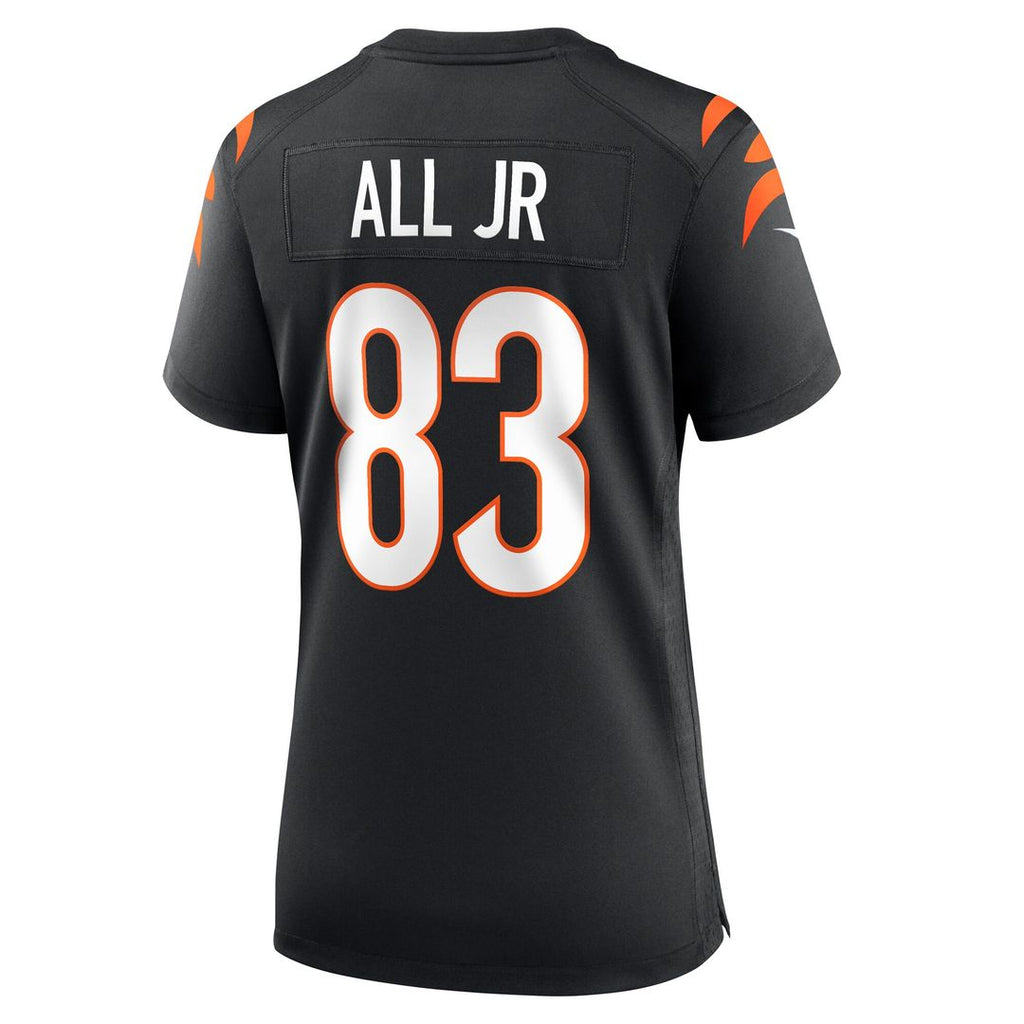 Erick All Jr. Cincinnati Bengals Nike Women's Team Game Jersey - Black Official NFL Team Apparel Football Fan Gear