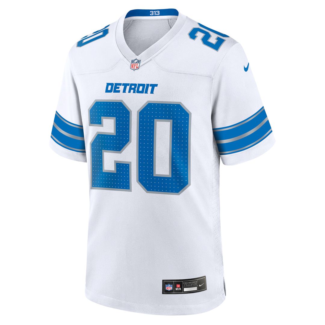 Barry Sanders Detroit Lions Nike 2nd Alternate Retired Player Game Jersey - Black Official NFL Team Apparel Football Fan Gear