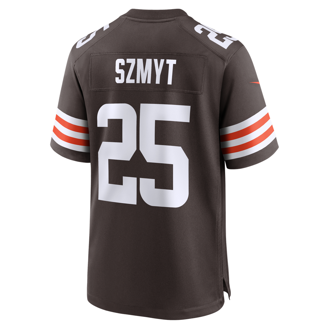 Andre Szmyt Cleveland Browns Nike Team Game Jersey - Brown Official NFL Team Apparel Football Fan Gear