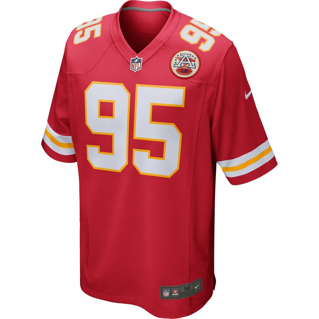 Chris Jones Kansas City Chiefs Nike Game Jersey - Red Official NFL Team Apparel Football Fan Gear
