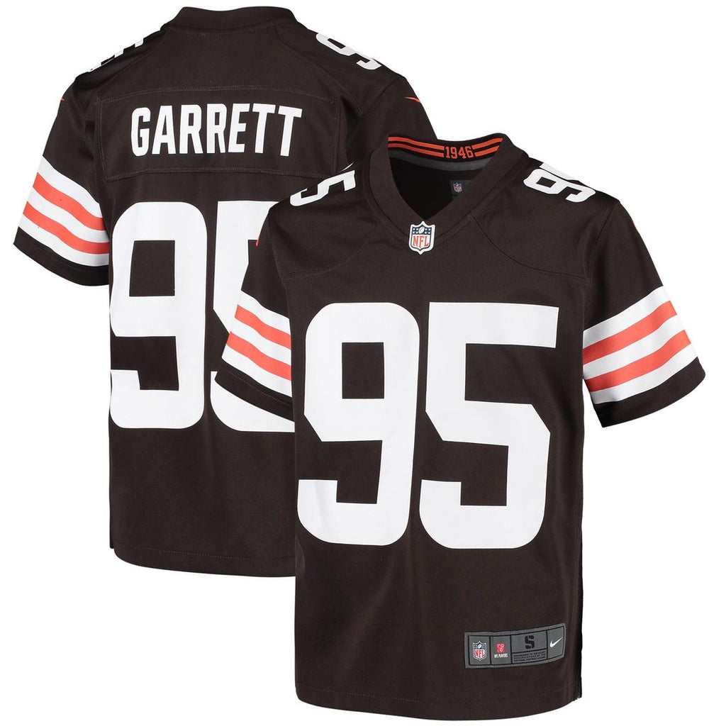 Myles Garrett Cleveland Browns Nike Youth Game Jersey - Brown Official NFL Team Apparel Football Fan Gear
