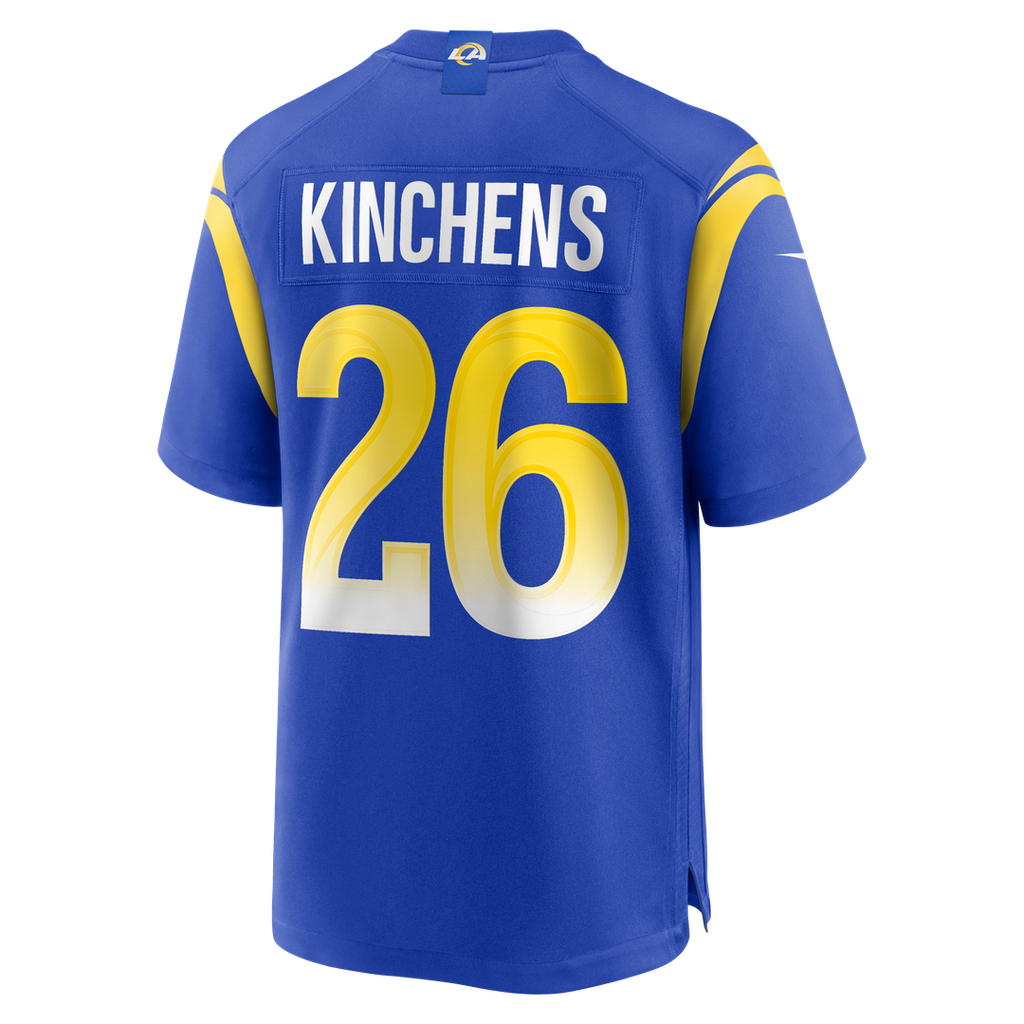Kamren Kinchens Los Angeles Rams Nike Team Game Jersey - Royal Official NFL Team Apparel Football Fan Gear