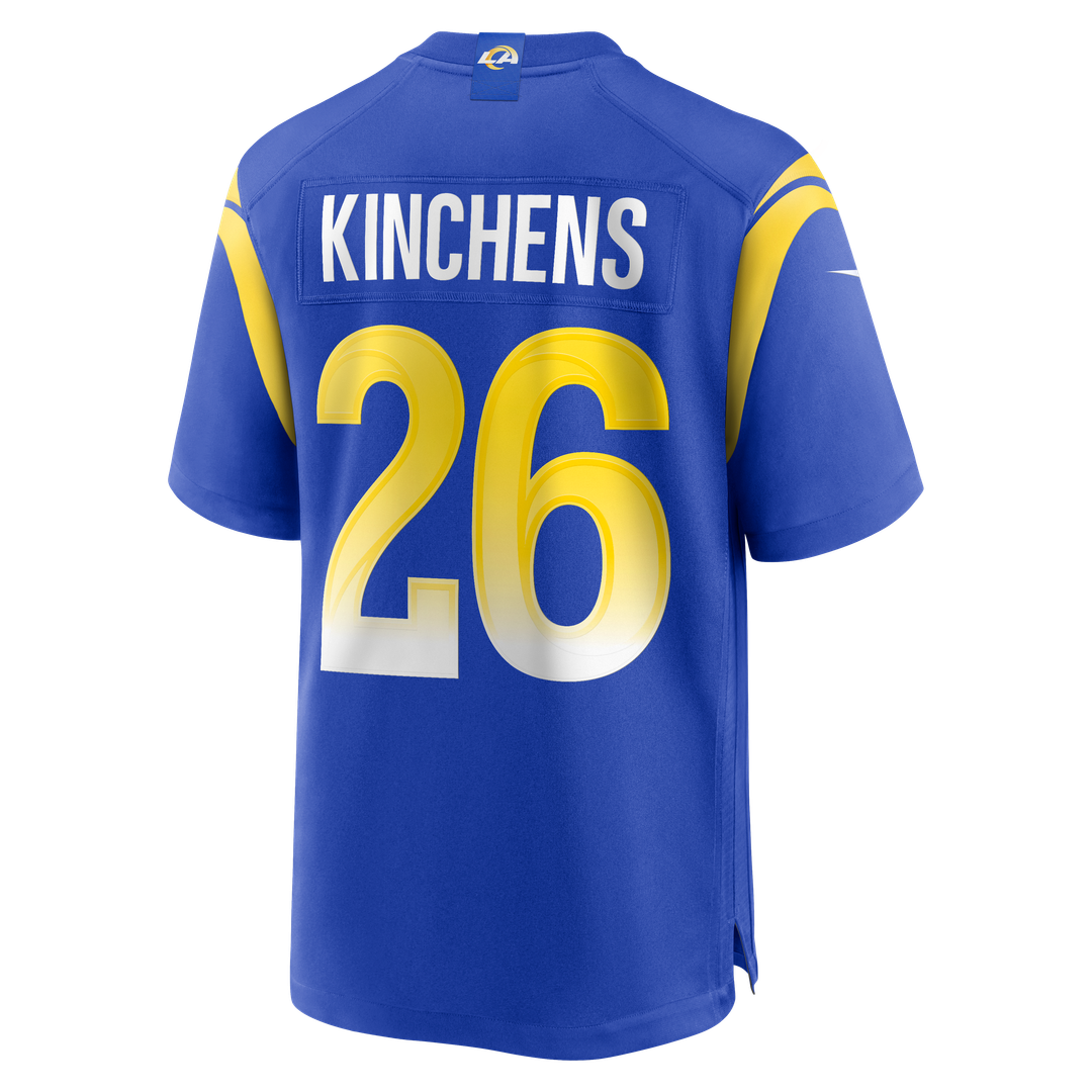 Kamren Kinchens Los Angeles Rams Nike Team Game Jersey - Royal Official NFL Team Apparel Football Fan Gear