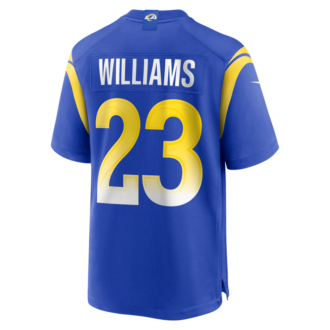 Kyren Williams Los Angeles Rams Nike Game Player Jersey - Royal Official NFL Team Apparel Football Fan Gear