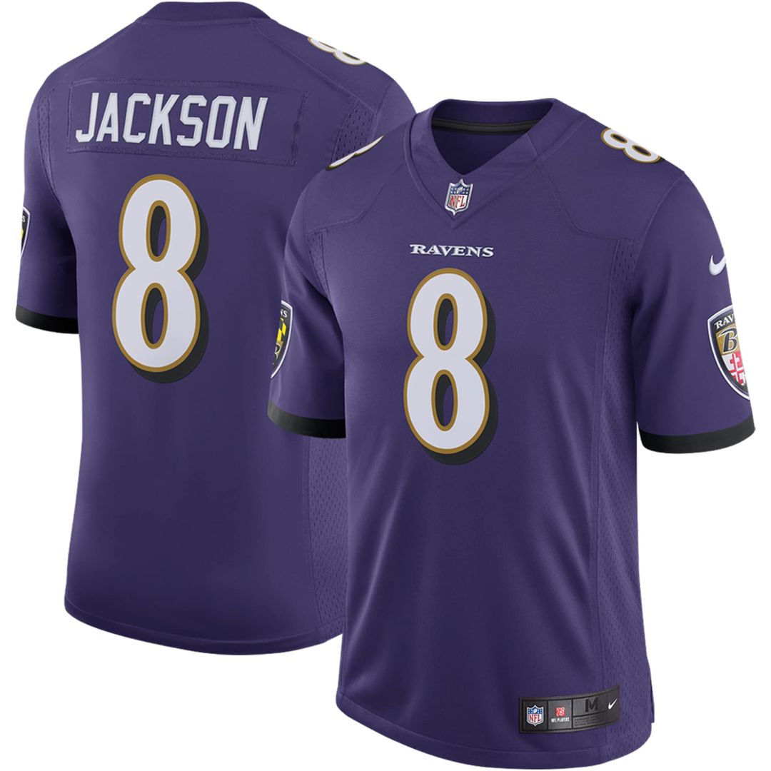 Lamar Jackson Baltimore Ravens Nike Speed Machine Limited Jersey - Purple Official NFL Team Apparel Football Fan Gear