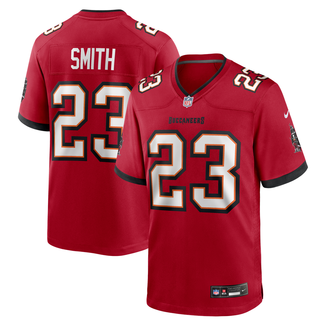 Tykee Smith Tampa Bay Buccaneers Nike Game Jersey - Red Official NFL Team Apparel Football Fan Gear