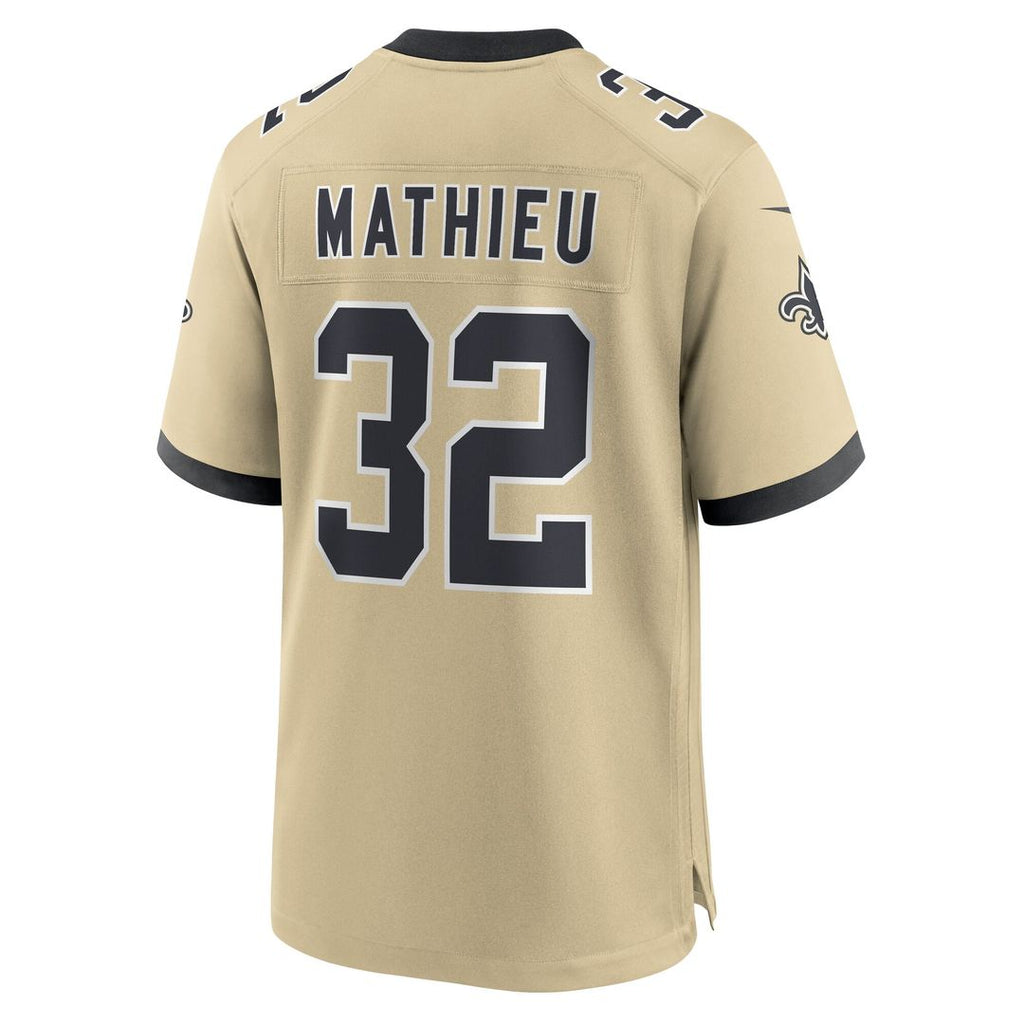 Tyrann Mathieu New Orleans Saints Nike Game Jersey - Black Official NFL Team Apparel Football Fan Gear