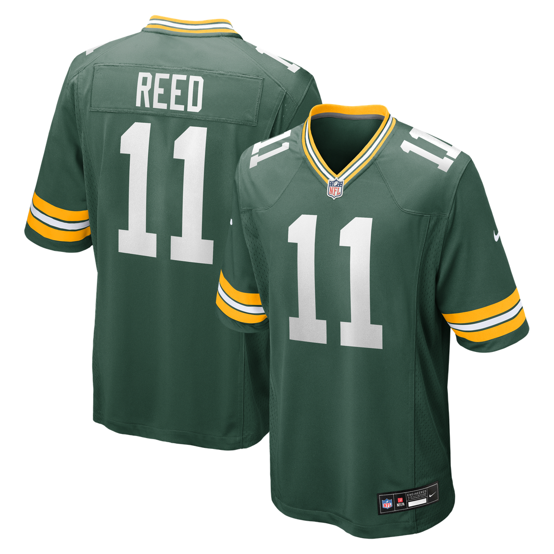 Jayden Reed Green Bay Packers Nike Game Jersey - Green Official NFL Team Apparel Football Fan Gear