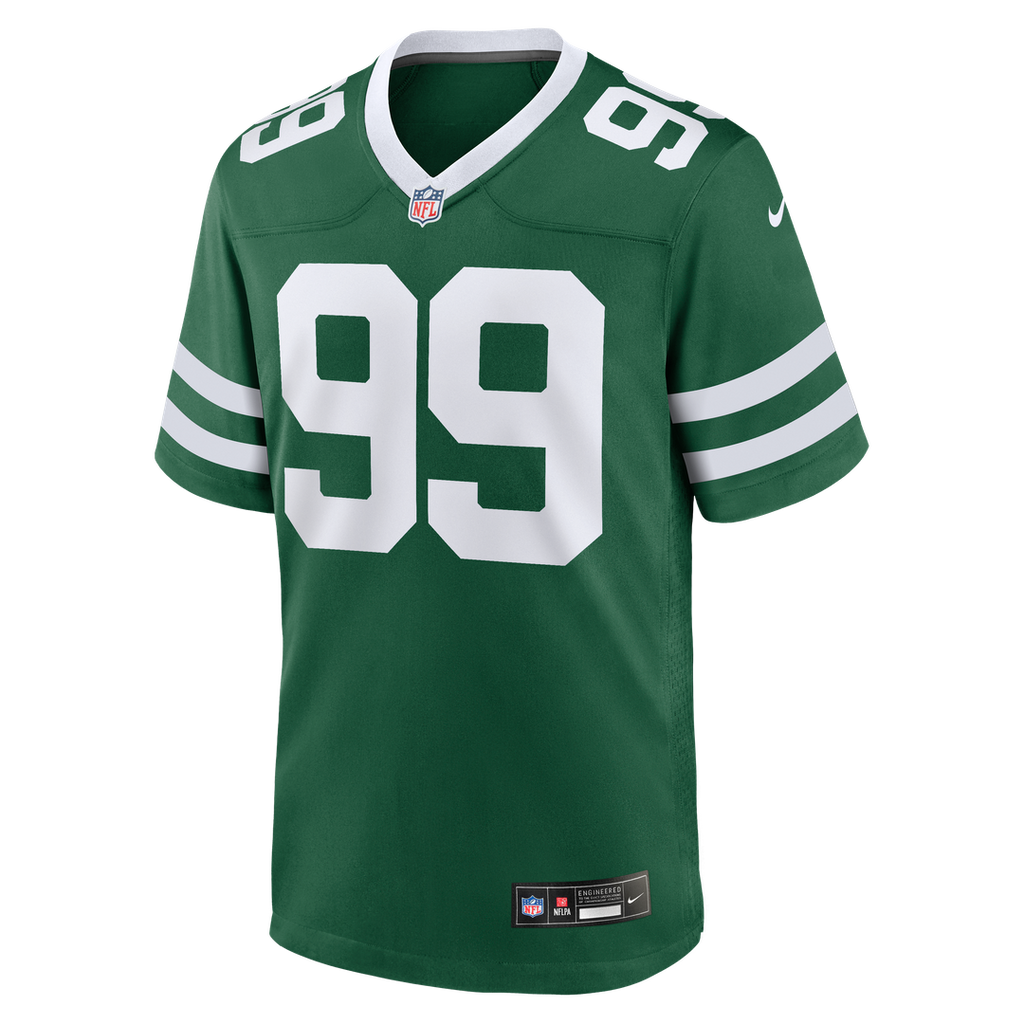T'Vondre Sweat New York Jets Nike Team Game Jersey - Legacy Green Official NFL Team Apparel Football Fan Gear