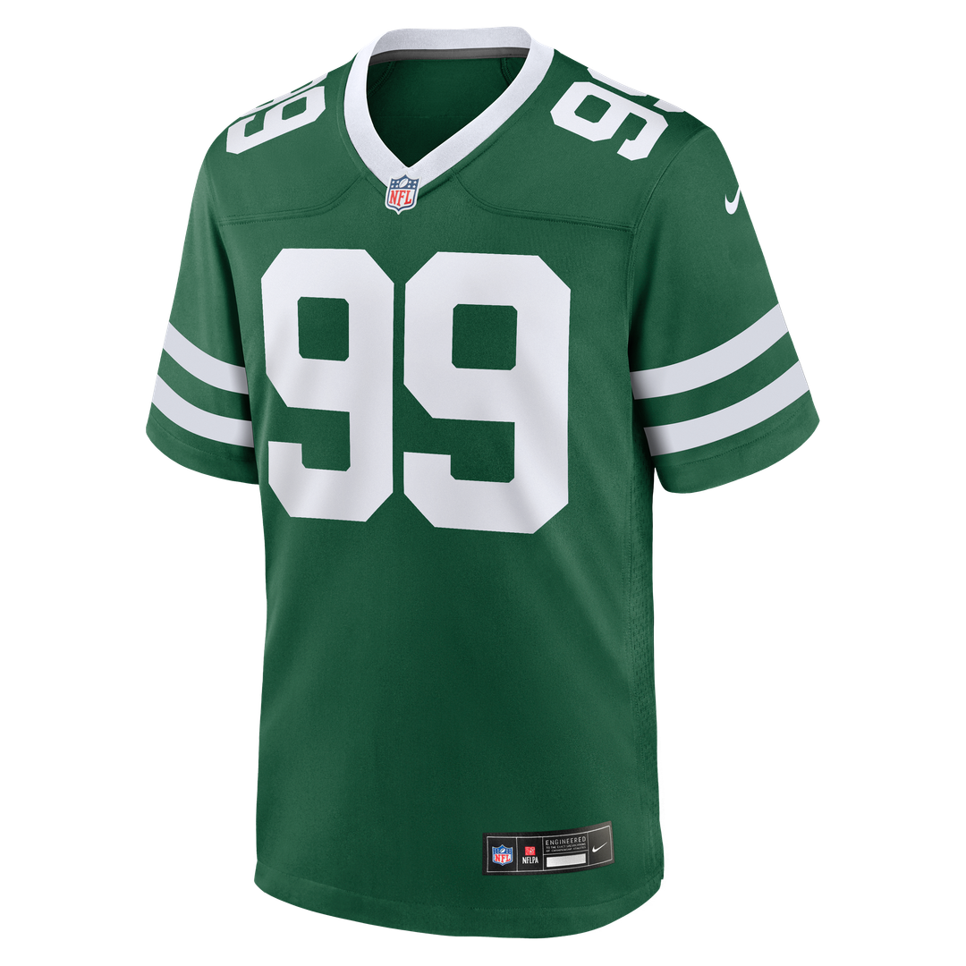 T'Vondre Sweat New York Jets Nike Team Game Jersey - Legacy Green Official NFL Team Apparel Football Fan Gear
