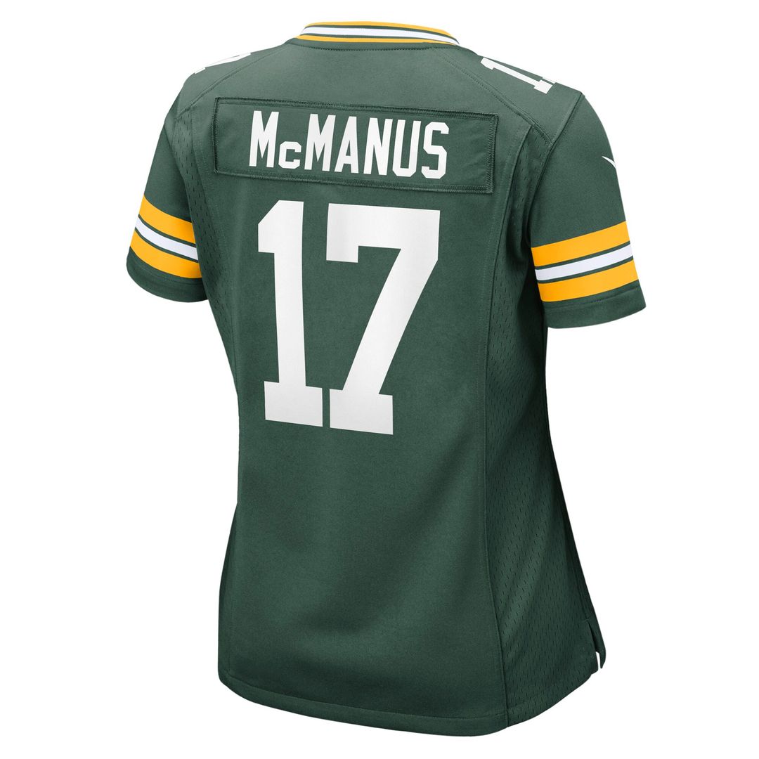 Brandon McManus Green Bay Packers Nike Women's Team Game Jersey - Green Official NFL Team Apparel Football Fan Gear