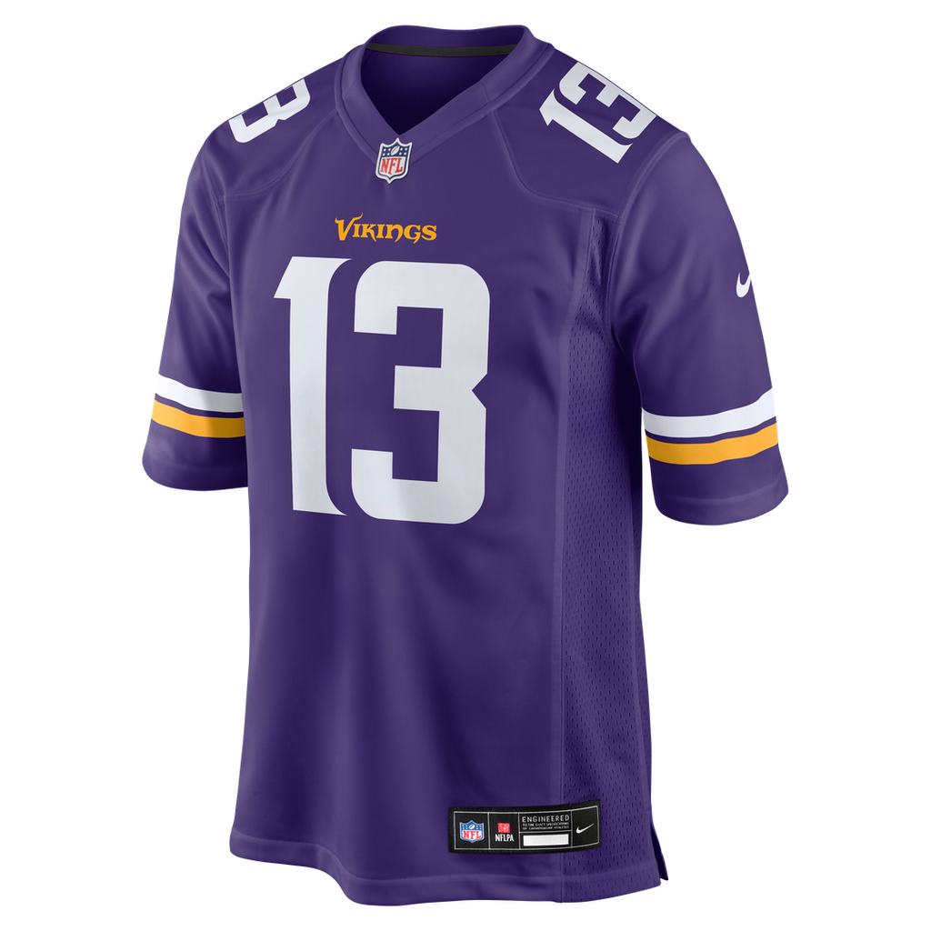 Tai Felton Minnesota Vikings Nike Team Game Jersey - Purple Official NFL Team Apparel Football Fan Gear