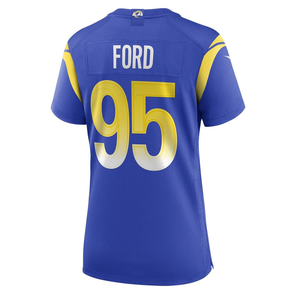 Poona Ford Los Angeles Rams Nike Women's Team Game Jersey - Royal Official NFL Team Apparel Football Fan Gear