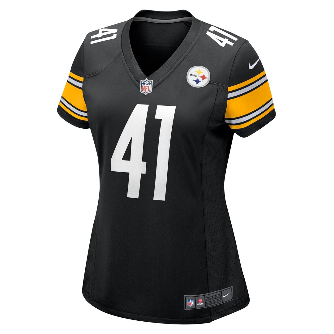 Payton Wilson Pittsburgh Steelers Nike Women's Team Game Jersey - Black Official NFL Team Apparel Football Fan Gear