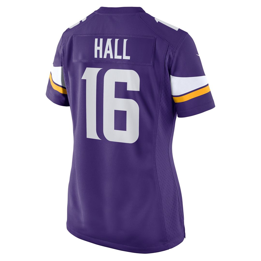 Jaren Hall Minnesota Vikings Nike Women's Game Jersey - Purple Official NFL Team Apparel Football Fan Gear