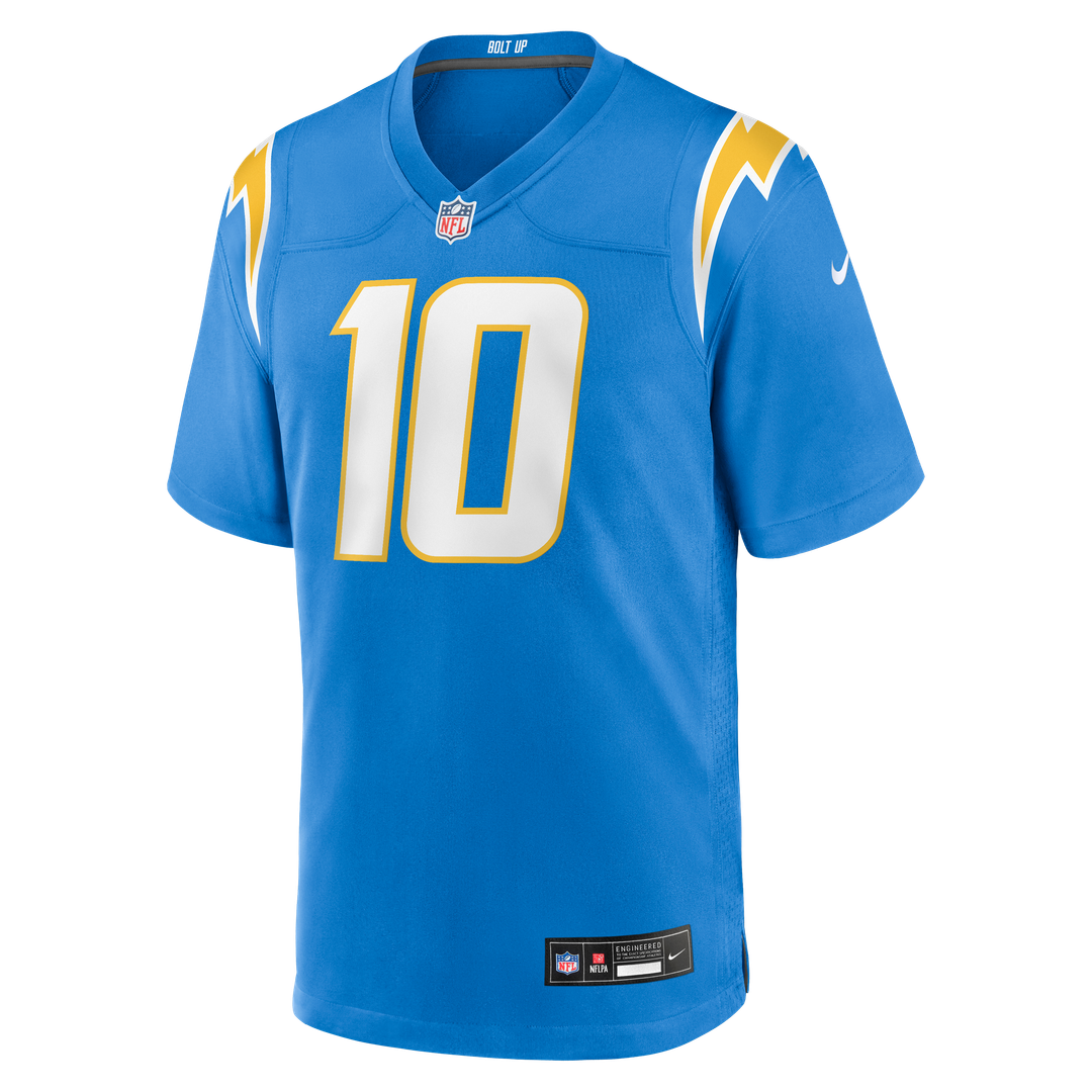 Justin Herbert Los Angeles Chargers Nike Alternate Super Chargers Game Player Jersey - Navy Official NFL Team Apparel Football Fan Gear