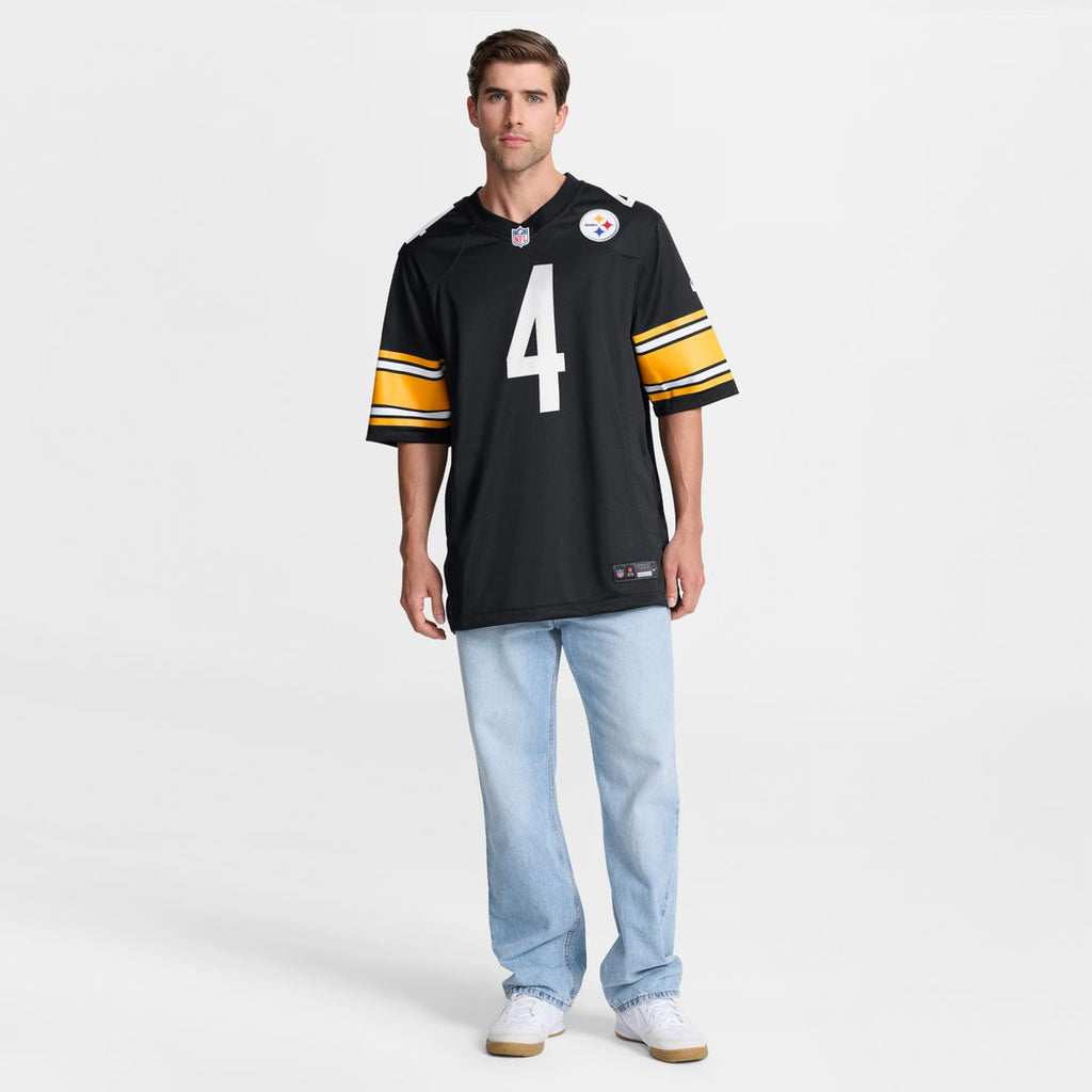 DK Metcalf Pittsburgh Steelers Nike Game Player Jersey - Black Official NFL Team Apparel Football Fan Gear