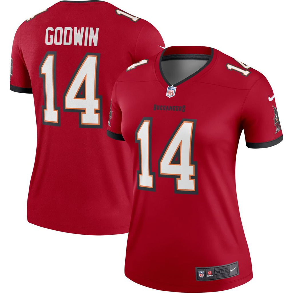 Chris Godwin Tampa Bay Buccaneers Nike Women's Legend Player Performance Top - Red NFL Fan Gear Popular Style